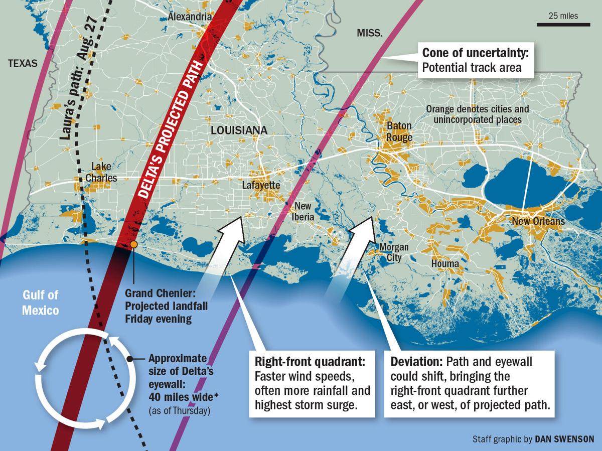 Hurricane Delta Now Category 3 Again Expected To Bring Strong Winds Surge To Southwest 0166