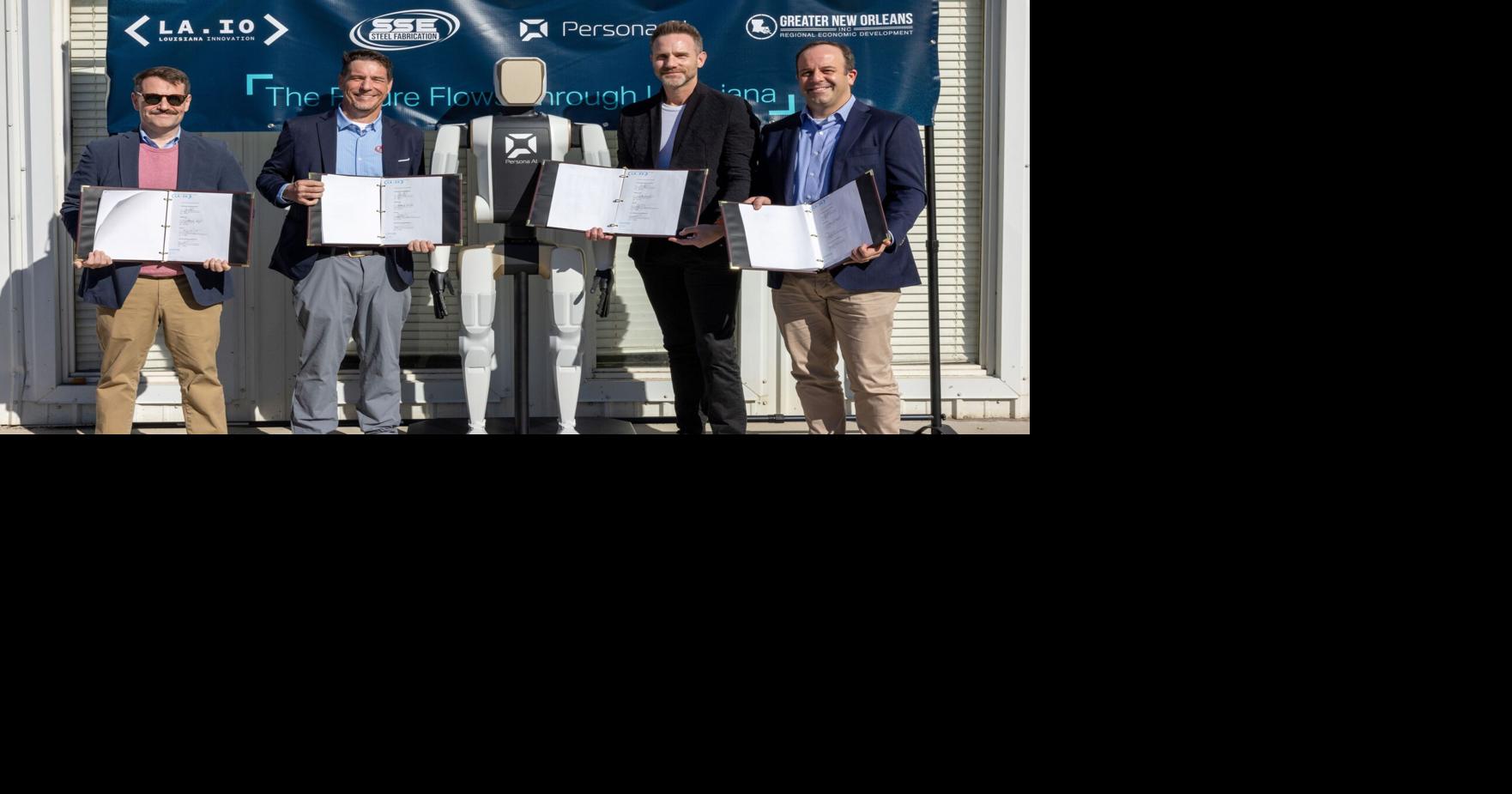 Humanoid robot welders are coming to St. Bernard Parish to do 'dull and dangerous' jobs