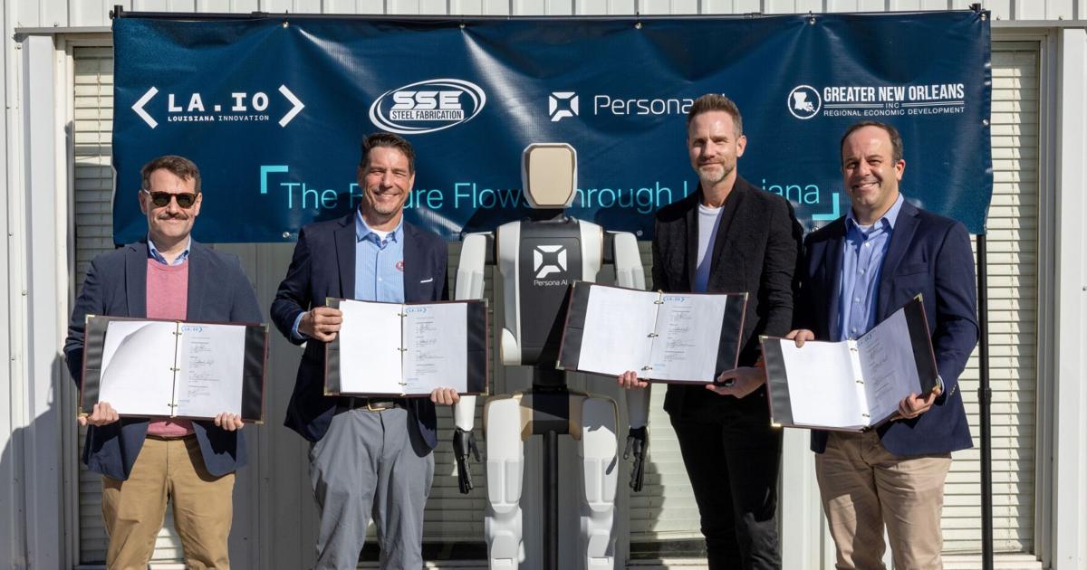 Humanoid robot welders are coming to St. Bernard Parish to do 'dull and dangerous' jobs