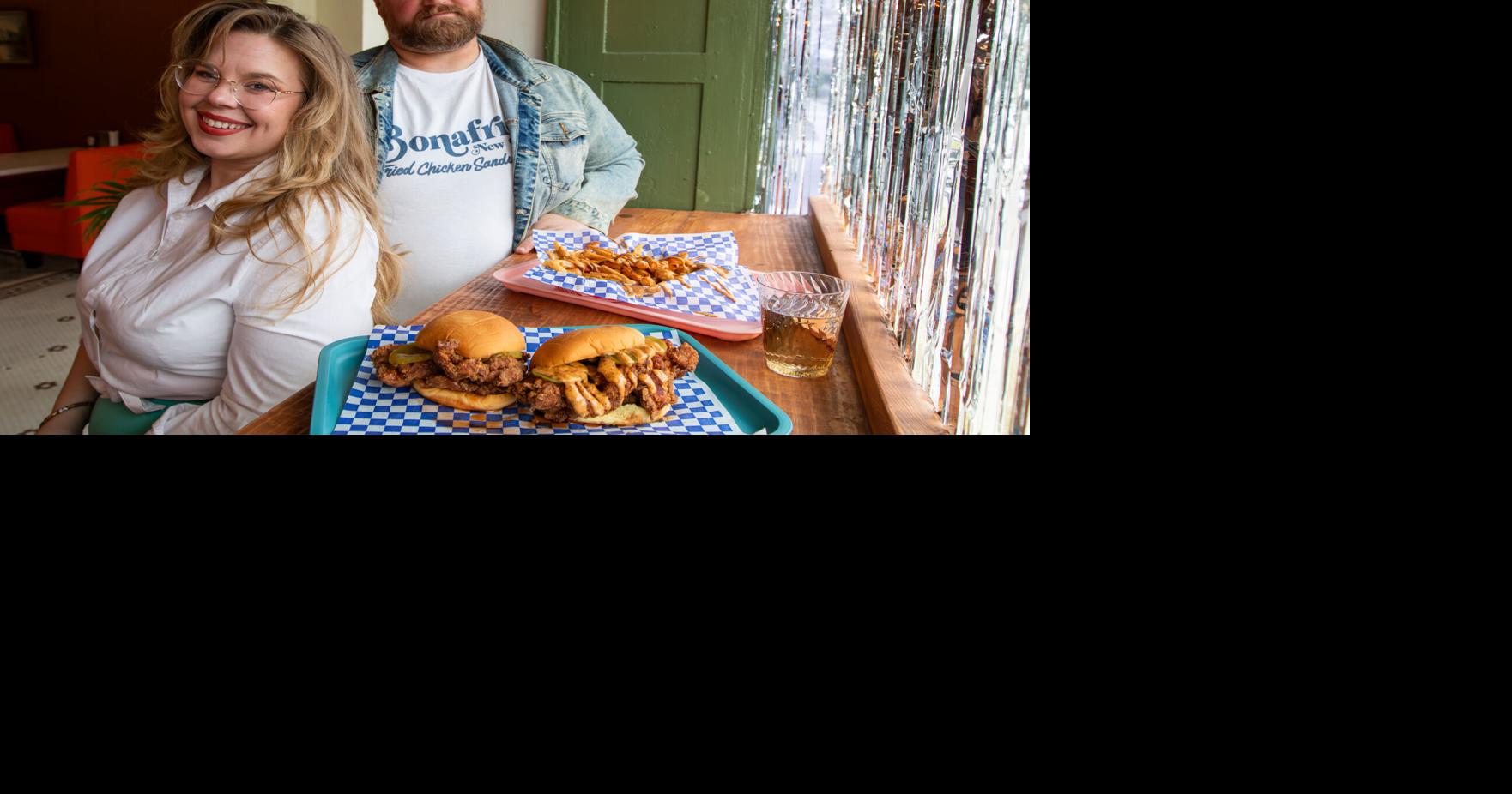 Fried chicken sandwiches drive New Orleans restaurant from Bonafried food truck founders
