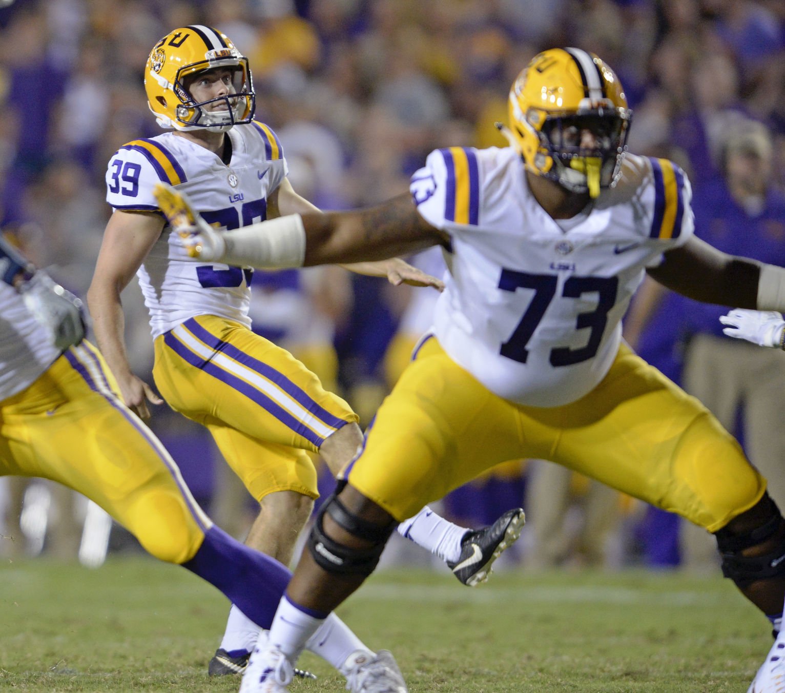 With Another New Guy Aboard, LSU's O-line Searching For Balance With A ...