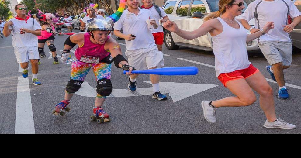 Photos New Orleans runners duck and dodge bulls during annual Running