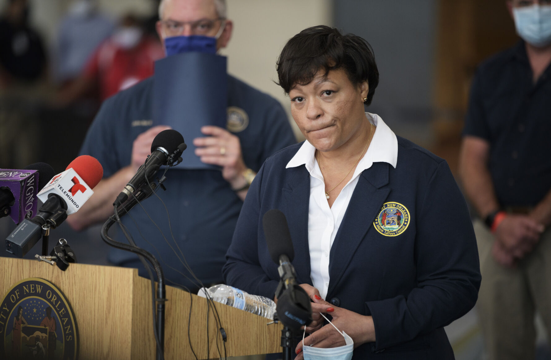 Follow live: Mayor LaToya Cantrell to address governor's Phase 3