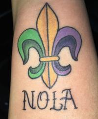 Check Out These 67 Who Dat Tats Then Send Us Your Own Saints Ink Sports Nola Com