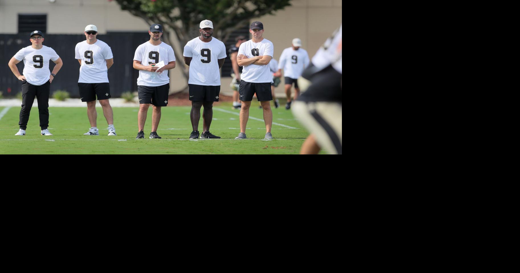 Photos: Drew Brees honored during the Saints traing camp