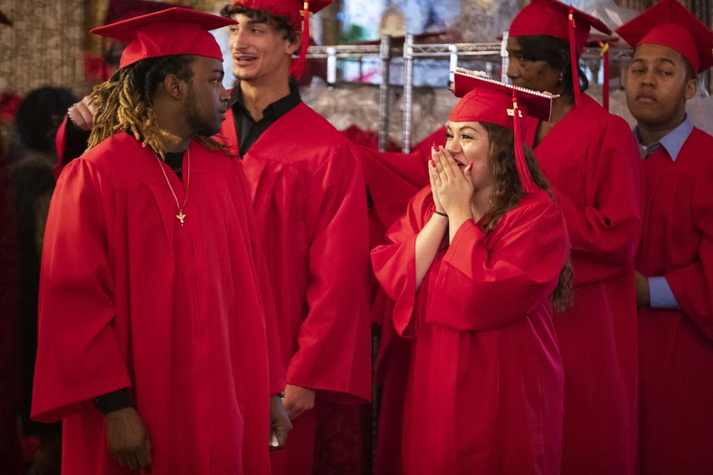 high school musical graduation scene