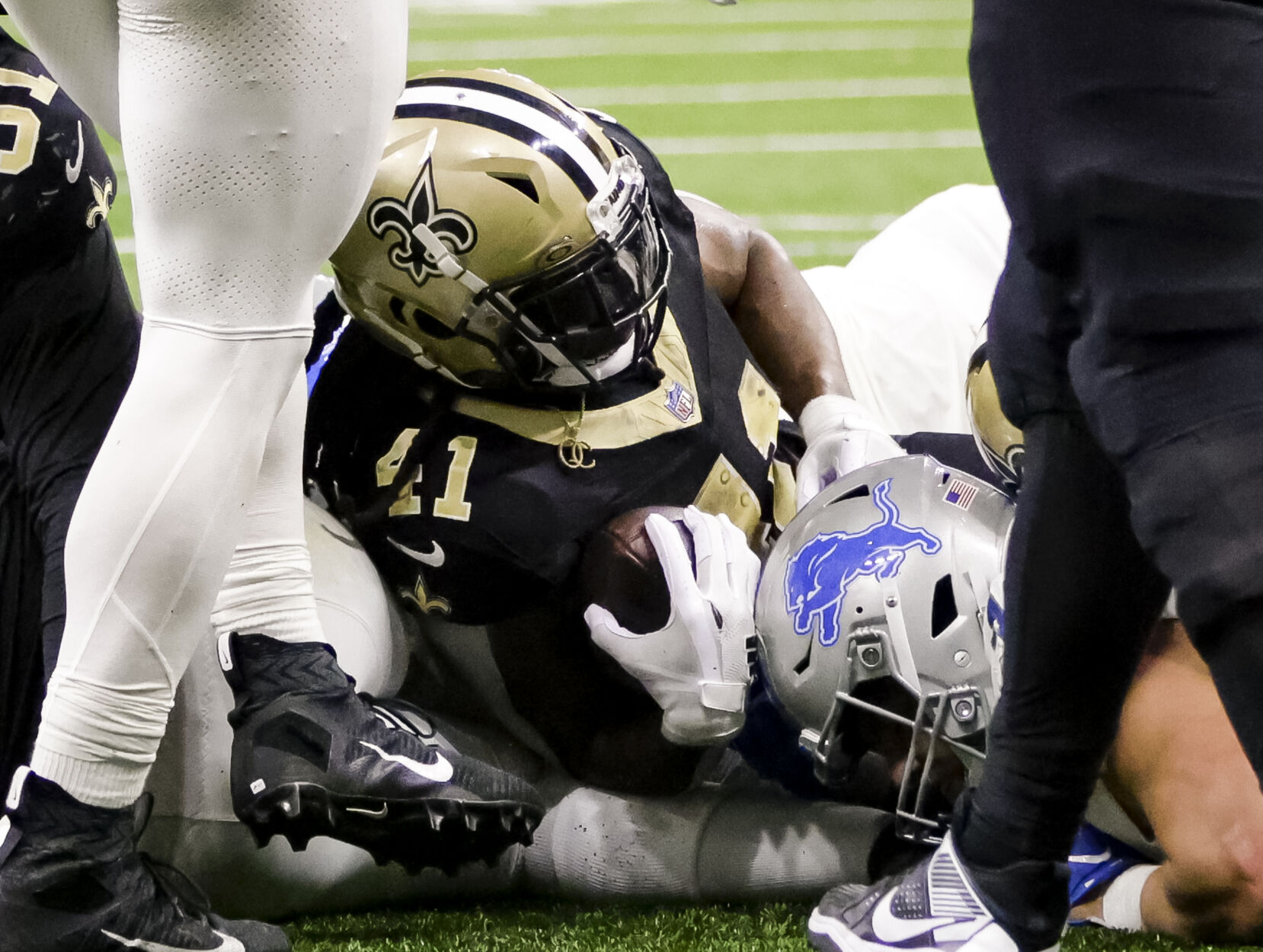 Alvin Kamara Broke Two Saints Records In Loss To Lions | Saints | Nola.com