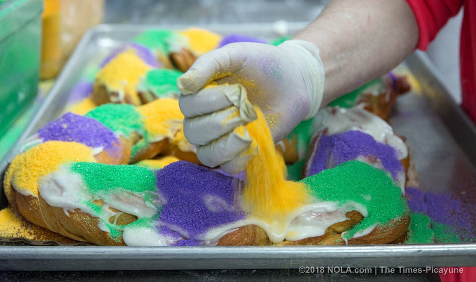 2019 Haydel's bakery Ladies of the Mardi Gras ball King Cake baby artist proof 