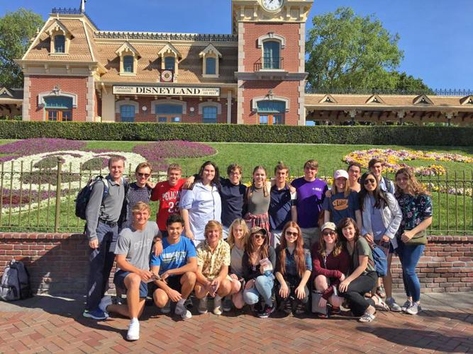 Christ Episcopal School students road trip to Los Angeles for senior