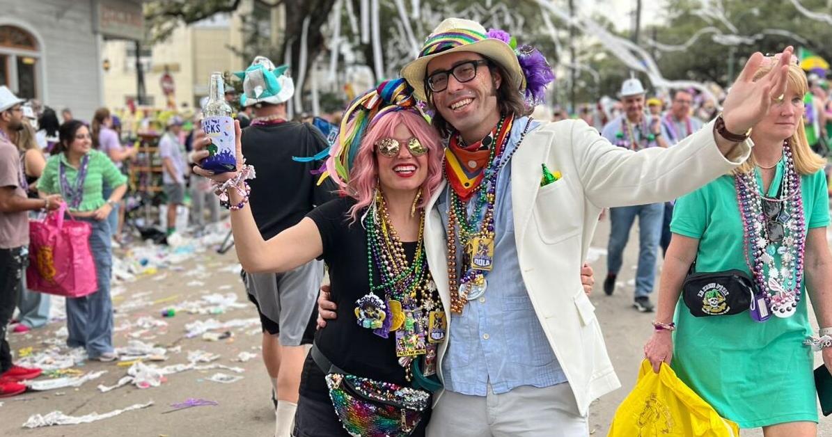 Man from Spain moves to NOLA to marry during Mardi Gras 2024 Mardi