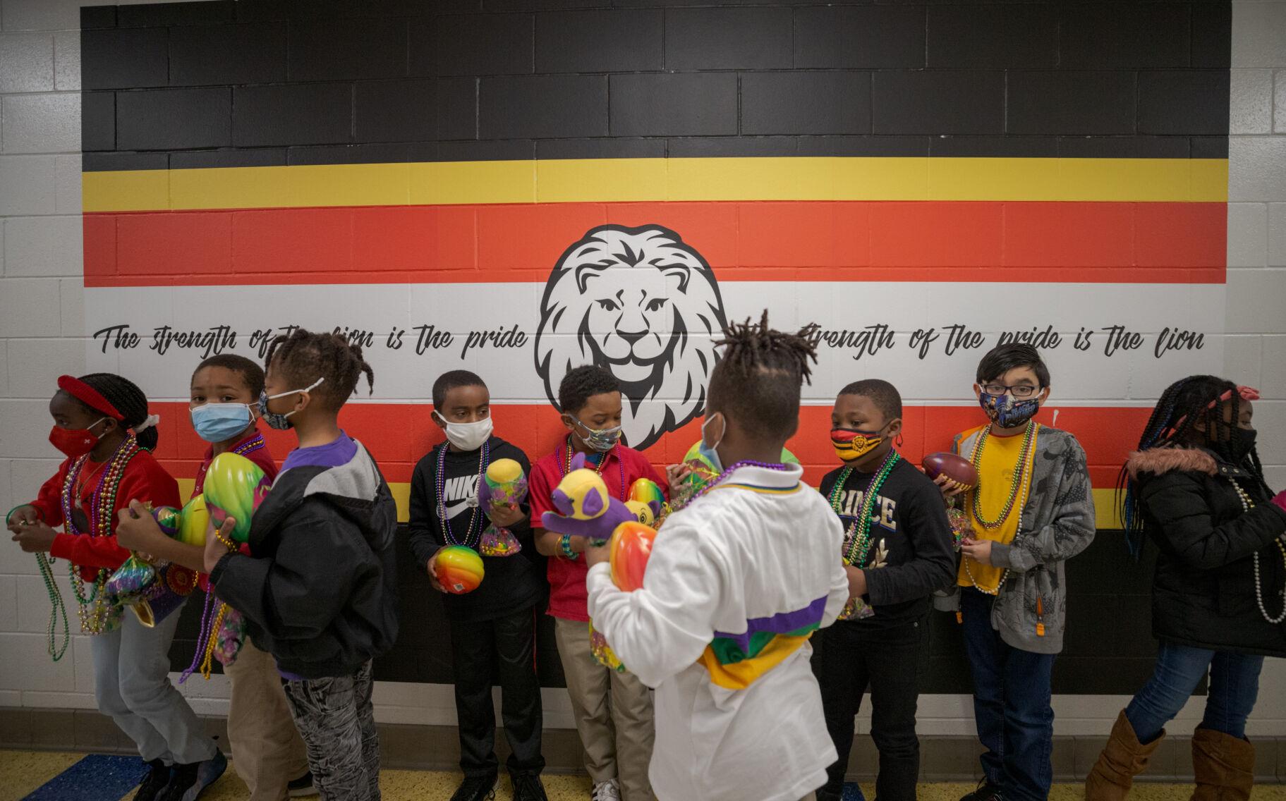 Photos Mildred Osborne Charter School in New Orleans celebrates Mardi