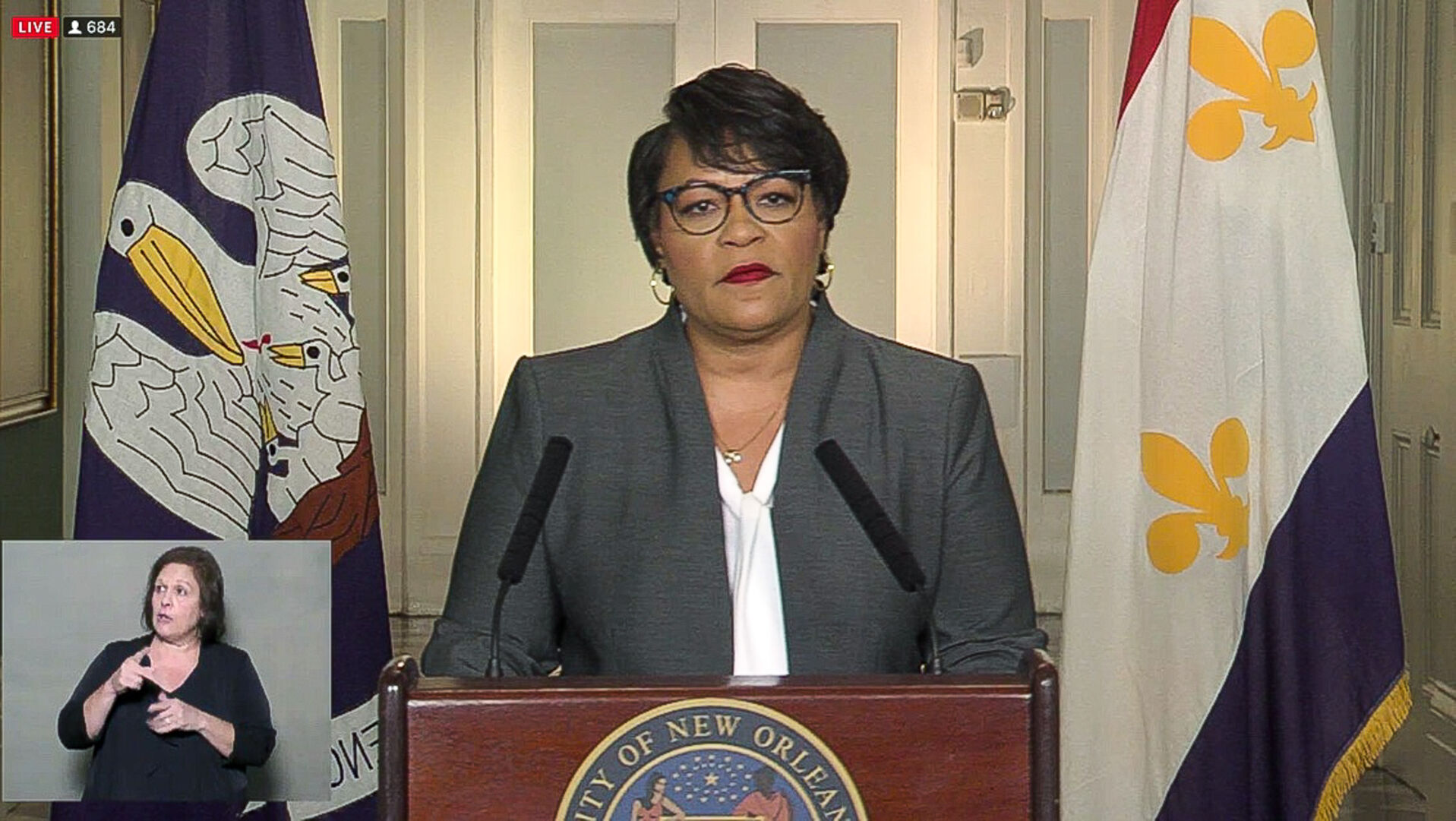 In The Midst Of A Crisis, Mayor LaToya Cantrell Rallies New Orleans ...