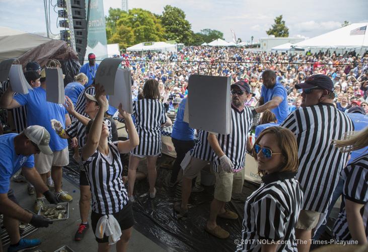 New Orleans Oyster Festival eating contest bursts with bivalve See