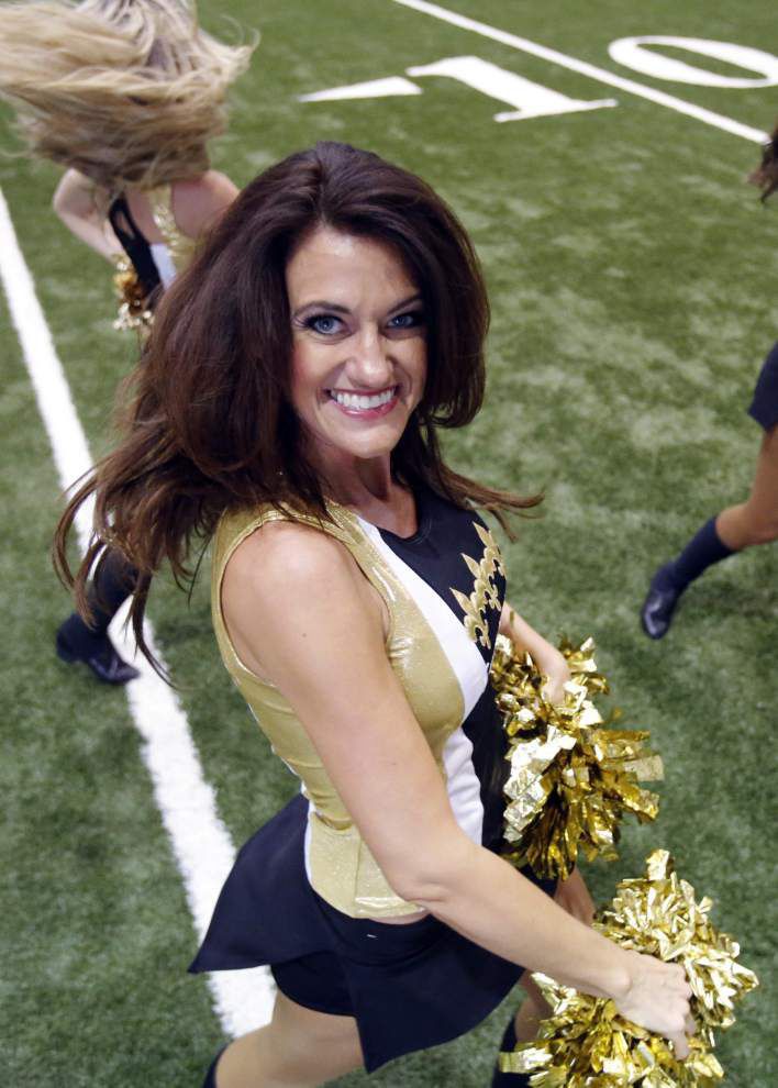 A 40-Year-Old Mother Achieved Her Goal of Being a Saints Cheerleader - E!  Online