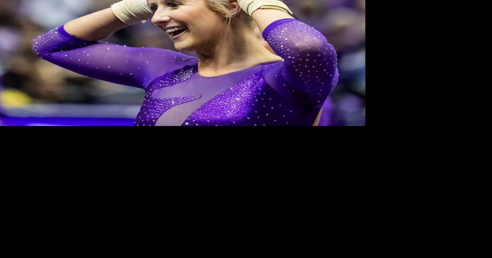 Gymnast Courtney Blackson comes out of ‘retirement’ to help lead LSU to early success