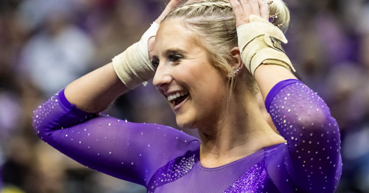 Gymnast Courtney Blackson comes out of ‘retirement’ to help lead LSU to early success