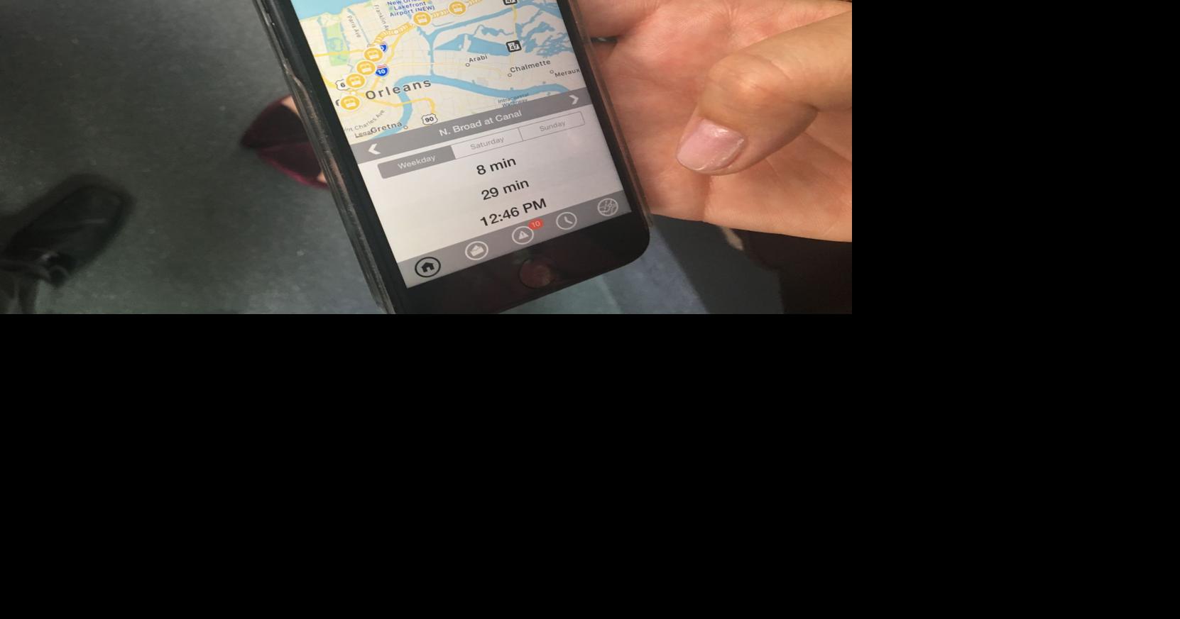 New Orleans RTA unveils real-time bus and streetcar tracking app ...
