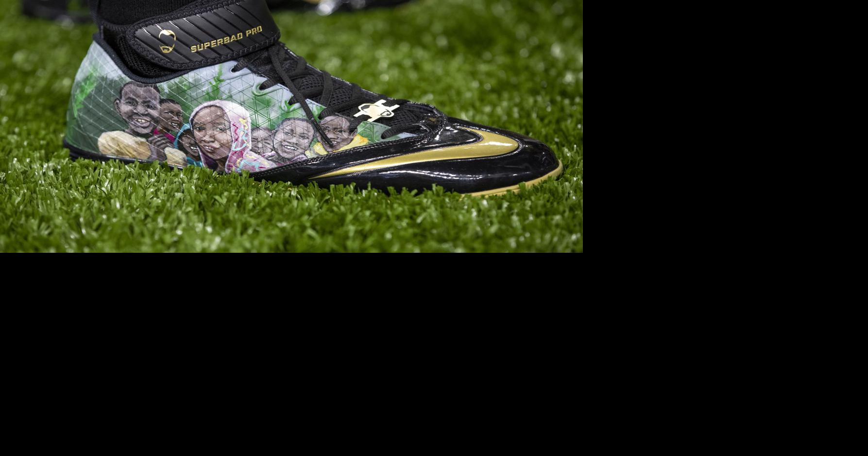 Drew Brees' Custom Cleats for the Saints, Rams NFC Championship Game –  Footwear News