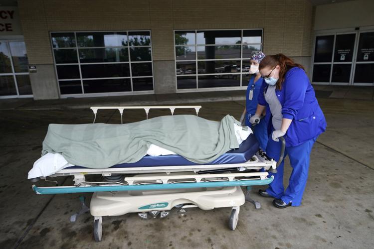 Virus Outbreak Louisiana Hospital