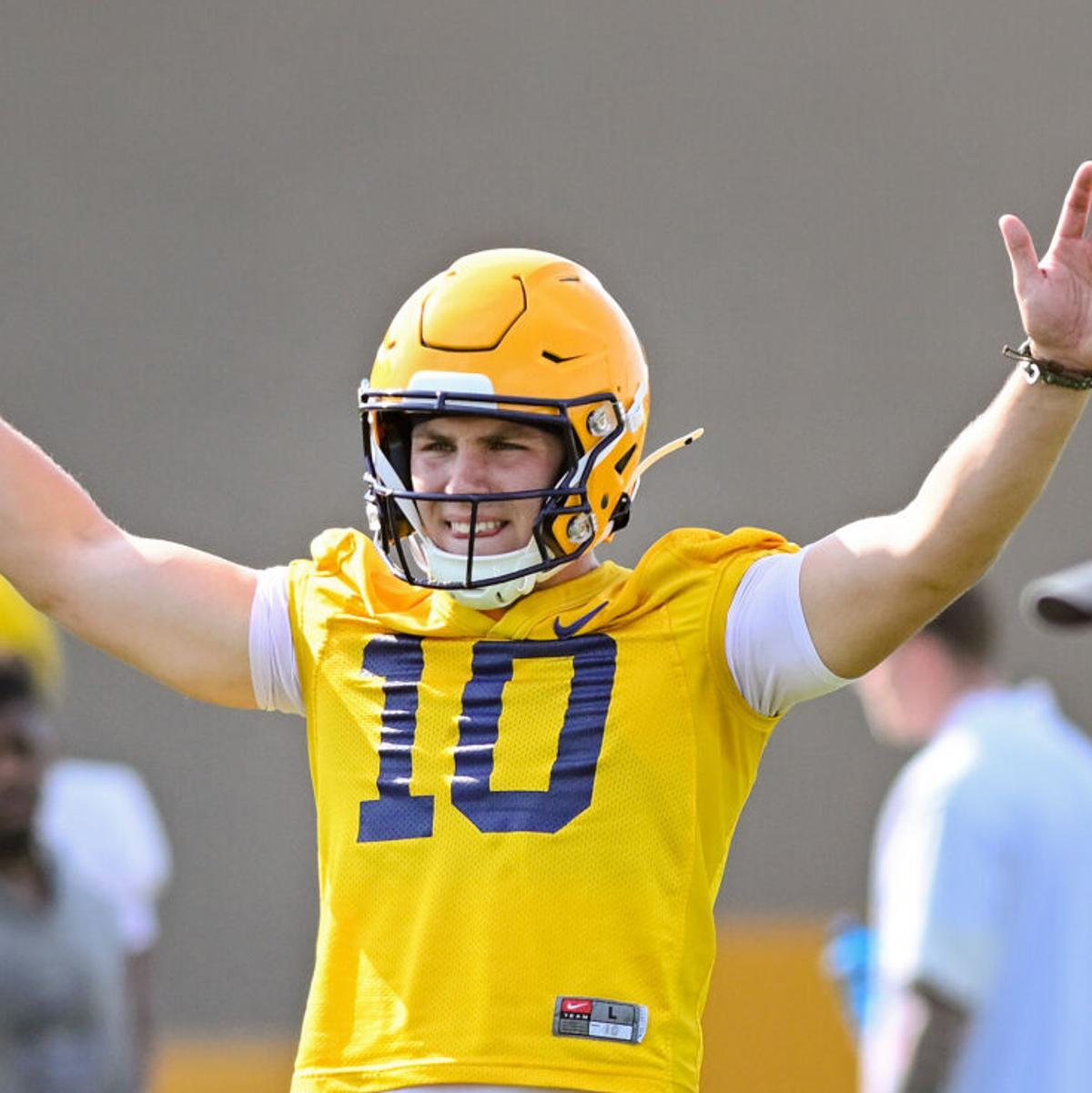 Lane Kiffin thinks LSU's Sam Leavitt will sit rest of spring | Football | nola.com