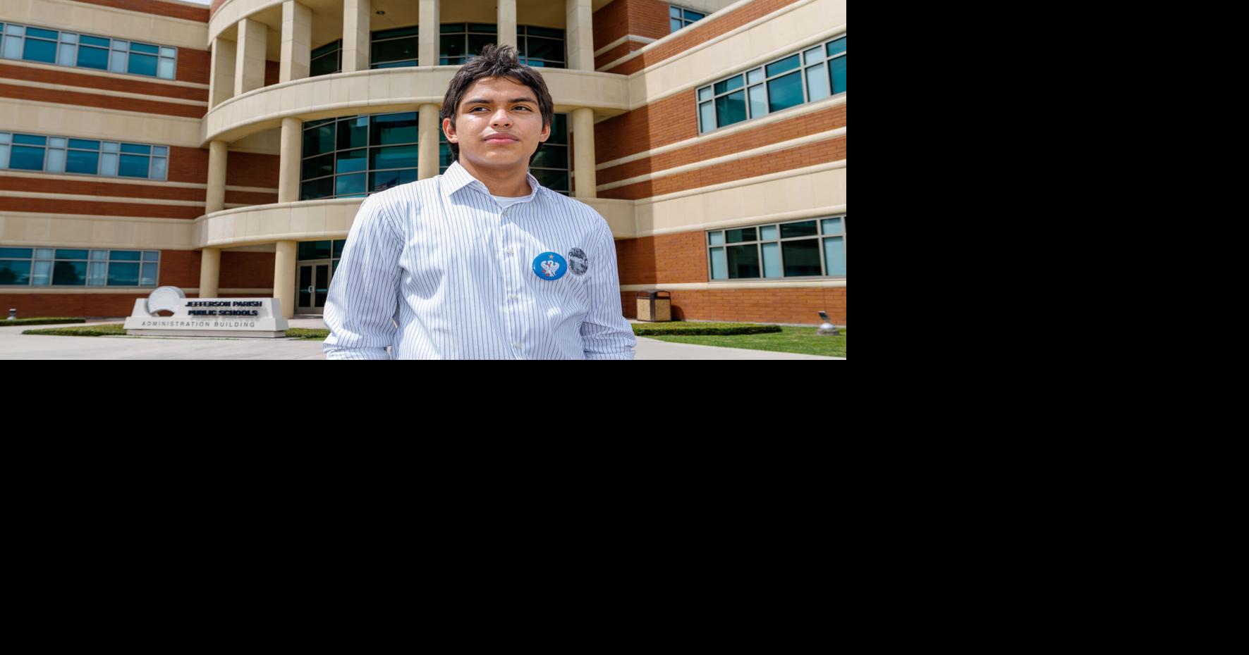 Meet the Jefferson Parish student rallying his peers to hold education leaders accountable
