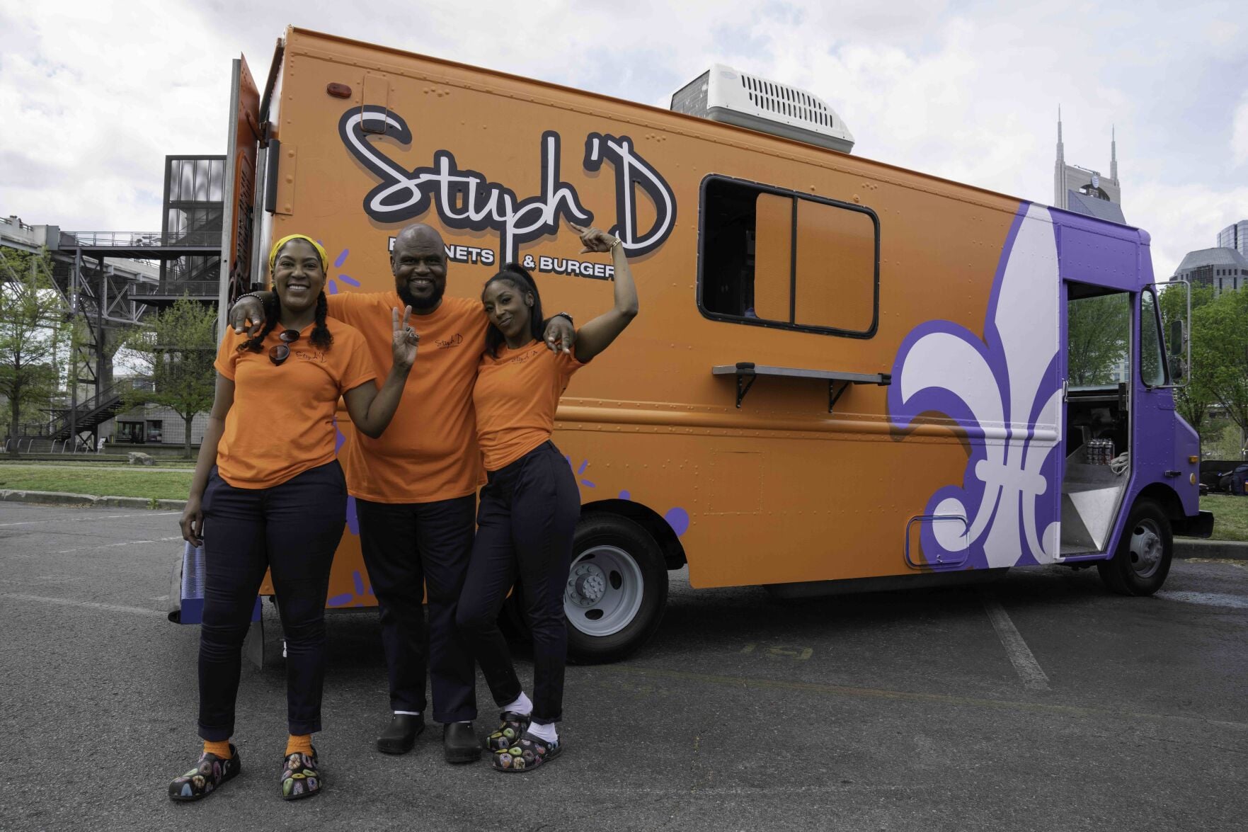 nola.com - Will Coviello - New Orleans' Stuph'D Beignets & Burgers team competes on Food Network food truck show