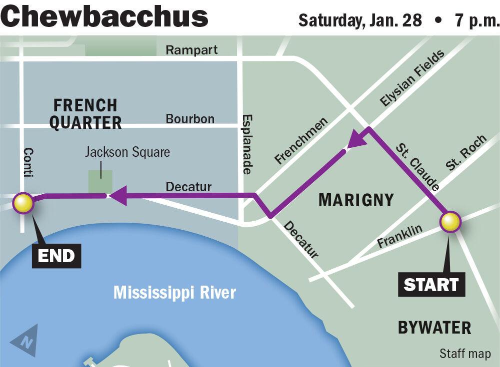 Mardi Gras 2023 in New Orleans Parade schedule and maps Mardi Gras