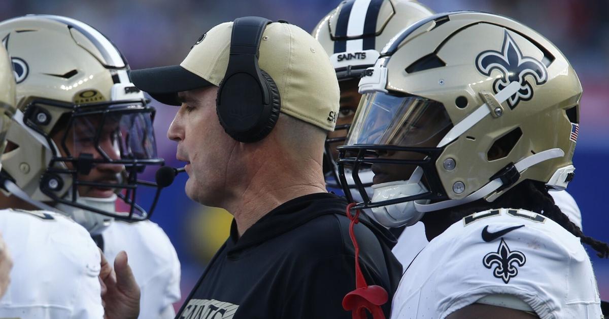 Saints interim coach Darren Rizzi explains yelling at punter | Saints ...