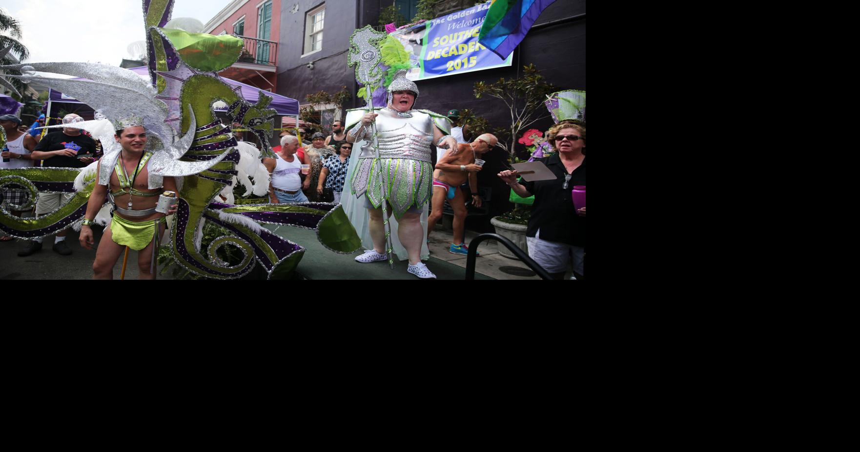Meet the designer and drag queen behind some of Southern Decadence’s extravagant looks