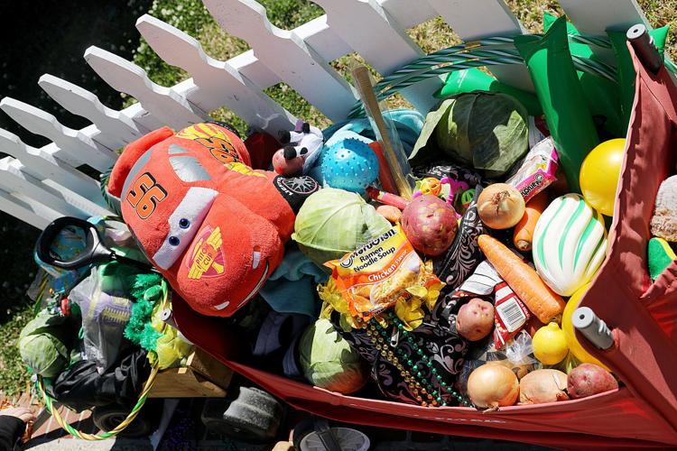 CABBAGE ROLL Produce on parade in Slidell for St. Patrick's Day St