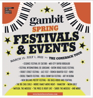 Gambit's Spring Festivals and Events Guide 2022