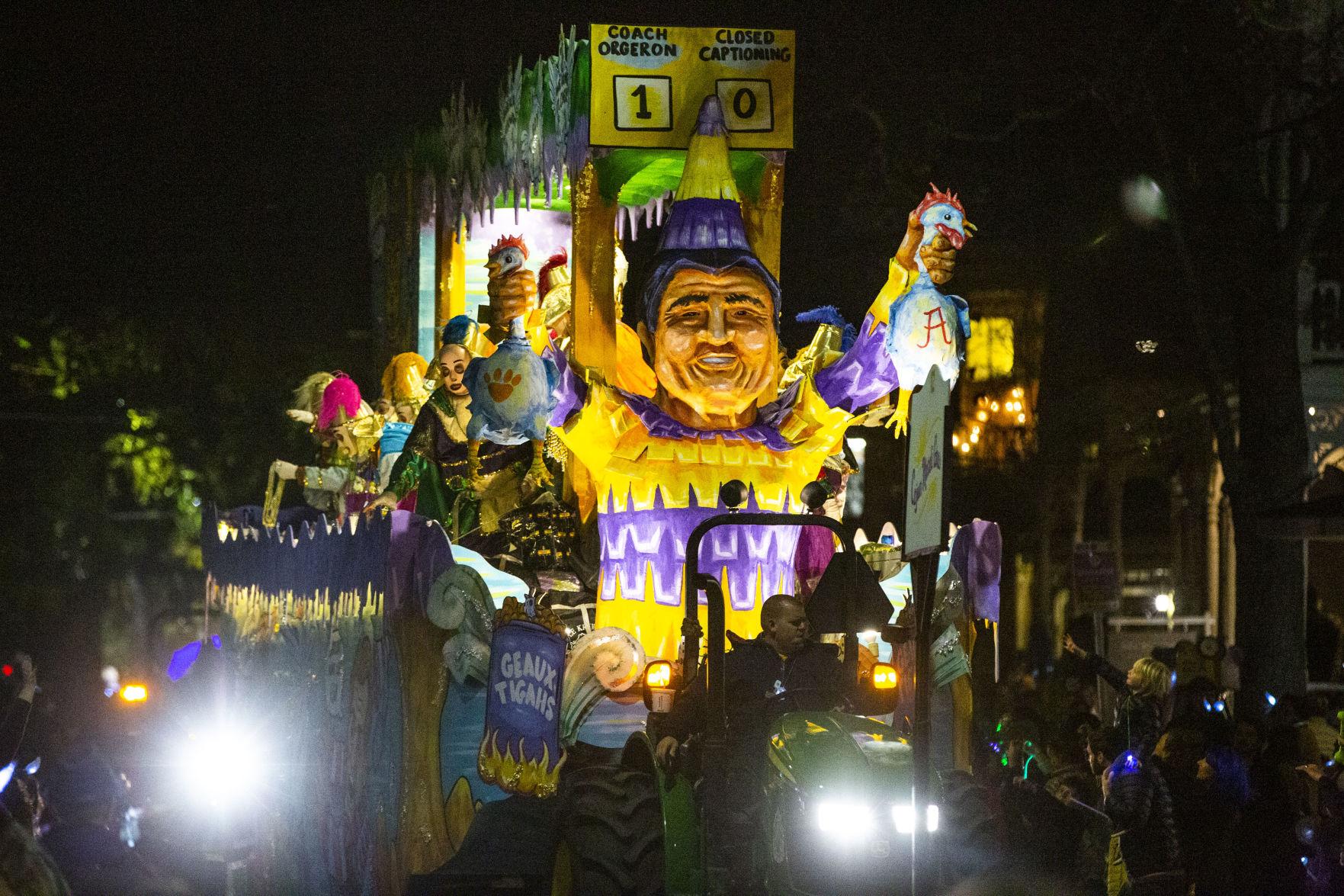 Mardi Gras 2020 photos: Krewe d'Etat honors Ed Orgeron, cranks up