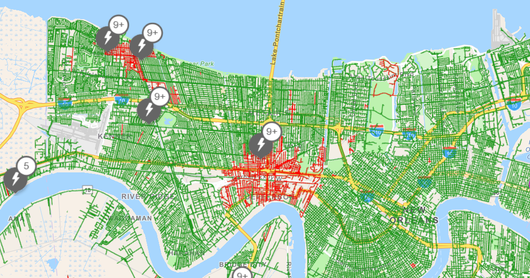11,000 without power in New Orleans, Jefferson, St. Tammany parishes during Arthur storm