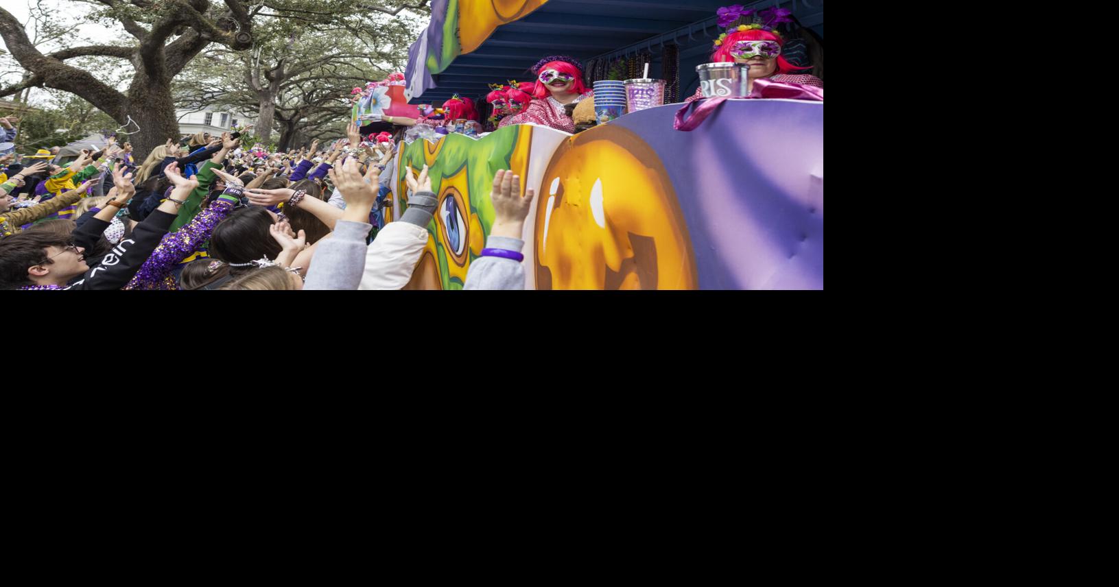 Iris, Tucks parades Route, schedule, how to watch Mardi Gras