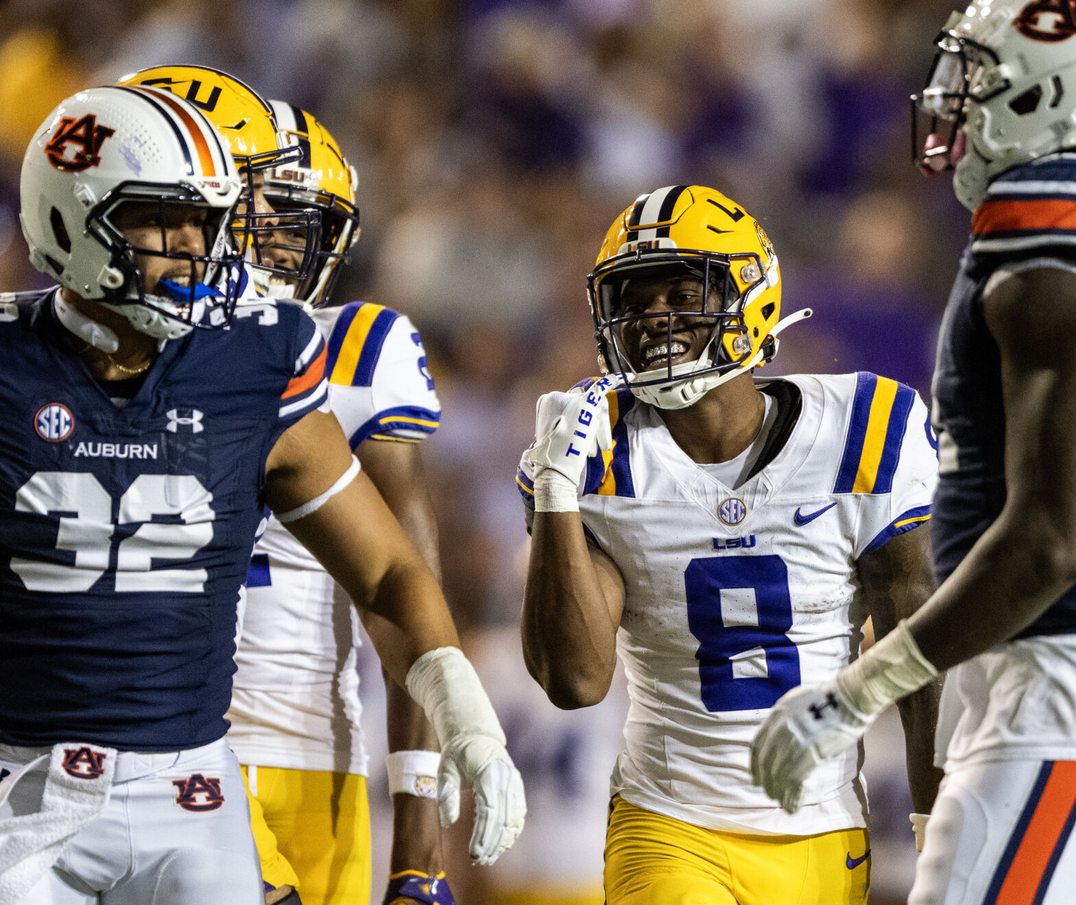 Lsu discount chin strap