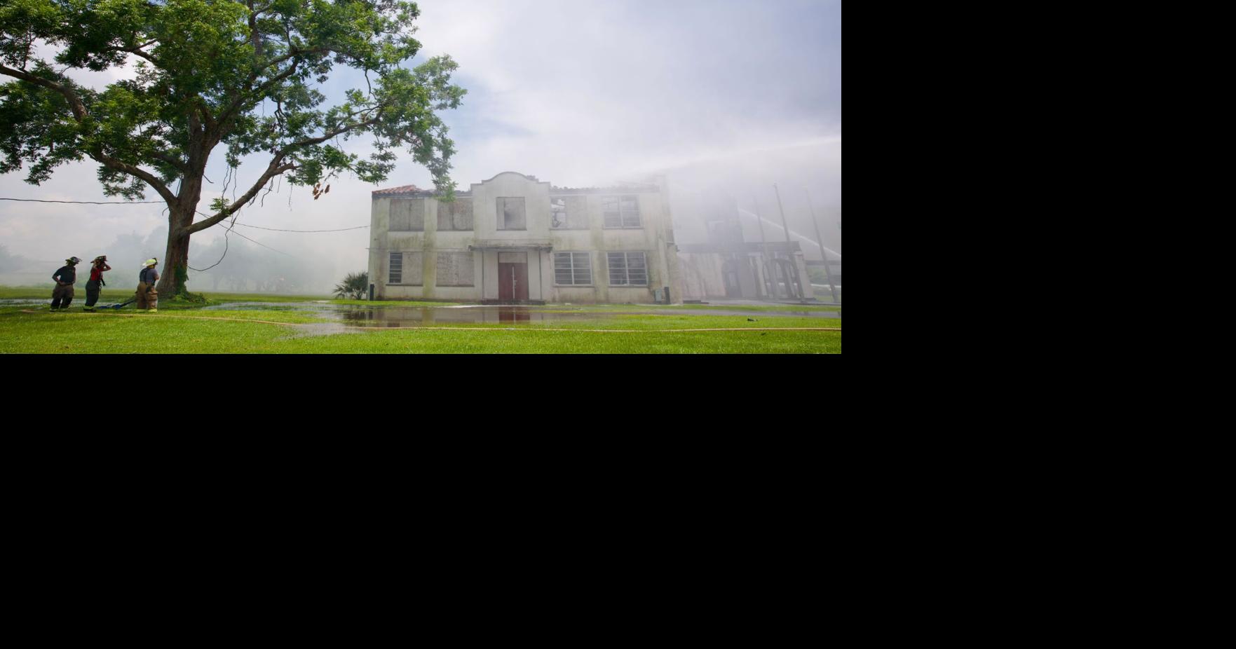 Old Catholic school on Hope Haven campus in Marrero fully engulfed by fire, officials say