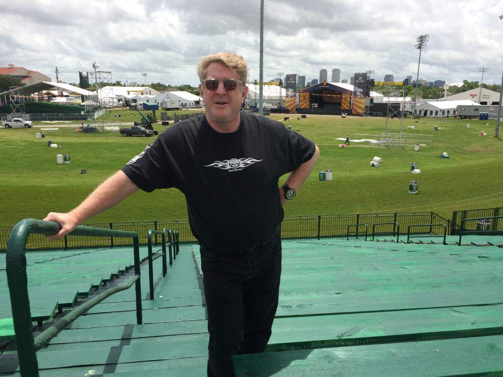 Quint Davis on the 2016 New Orleans Jazz Fest's huge green