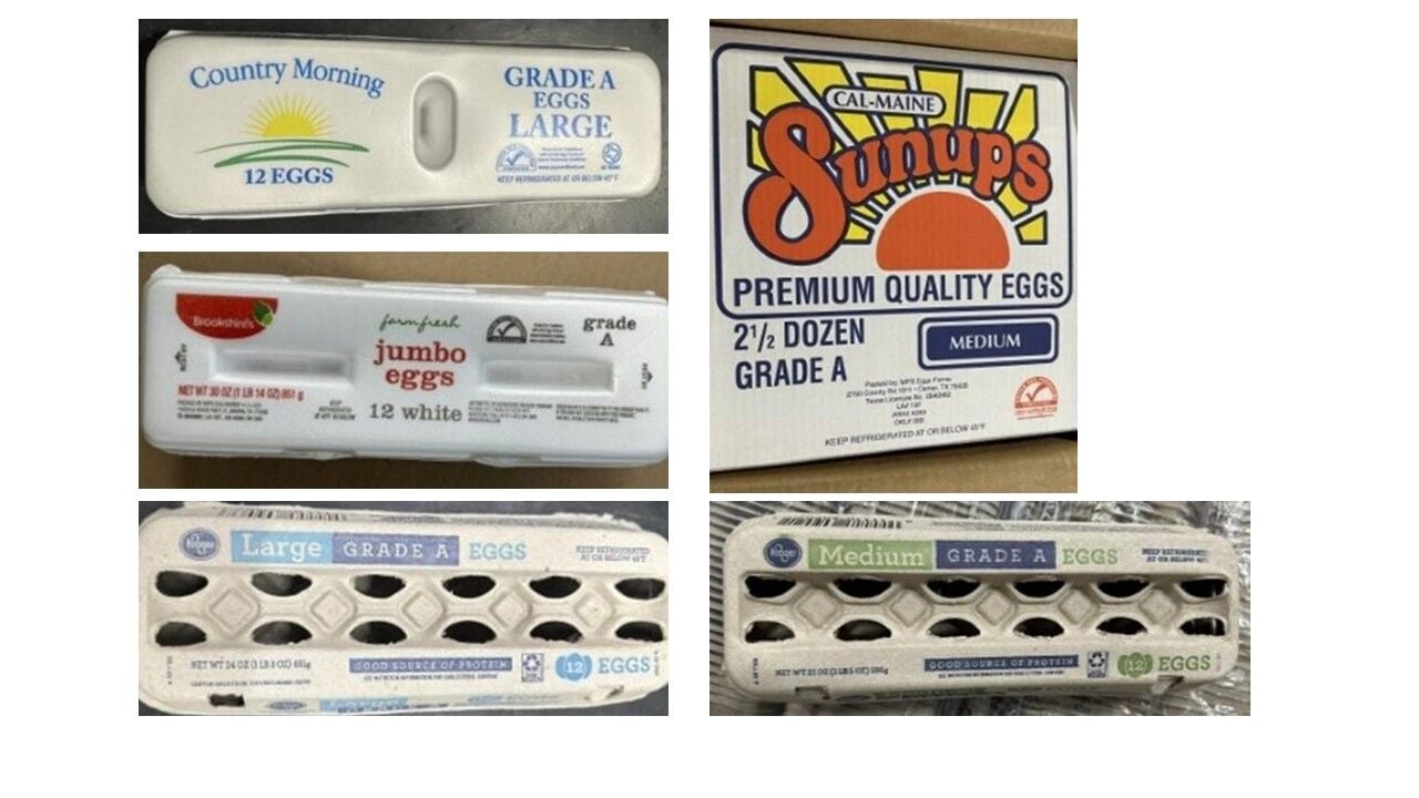 nola.com - Margaret DeLaney - 7 sick, 3 hospitalized from salmonella as egg recall hits Louisiana, health department says