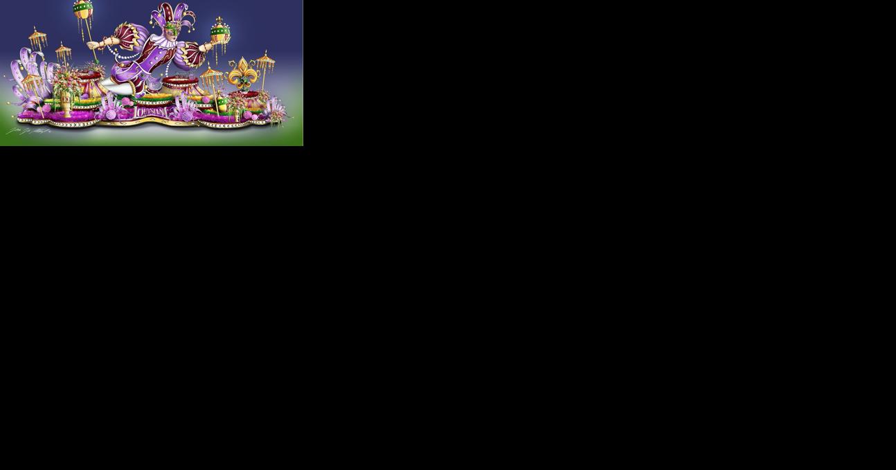 Louisiana's Rose Parade float is a giant Mardi Gras jester | Mardi Gras - Vimarsana News