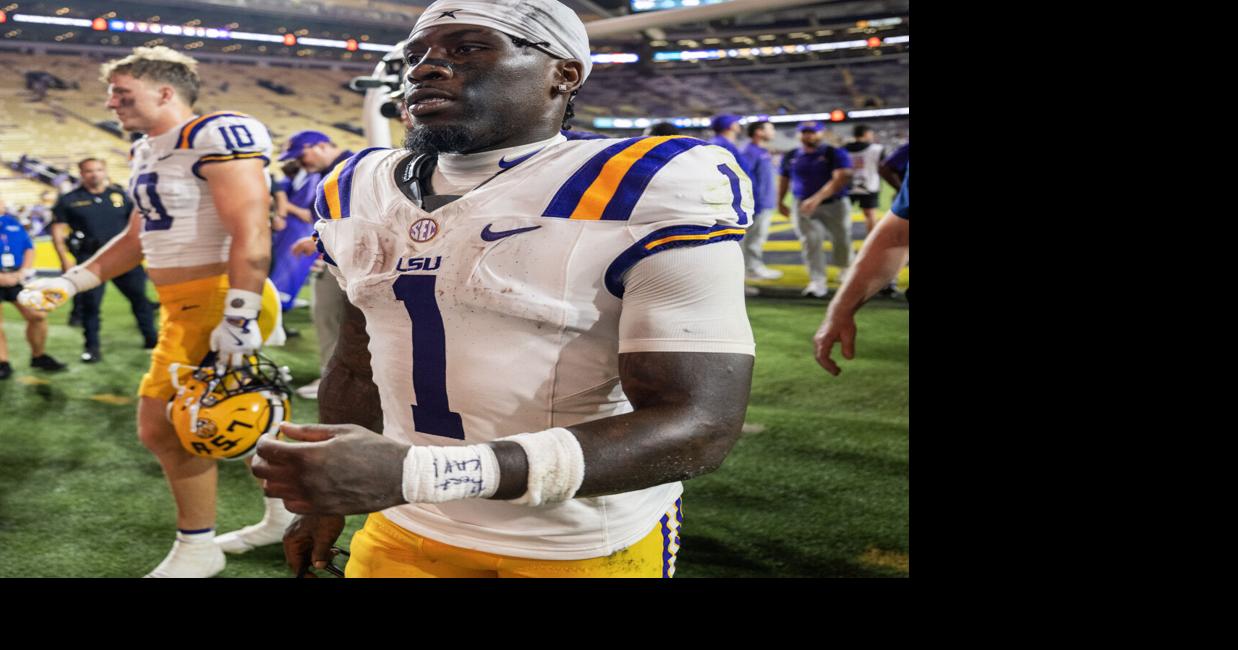 Will LSU WR Aaron Anderson play vs. South Carolina? Here’s the latest on his status.