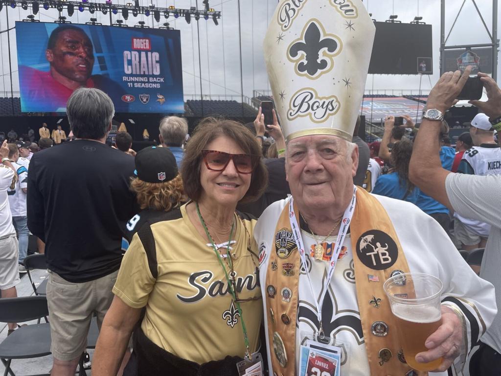 Drew-palooza: Saints fans take over Canton, Drew Brees’ Hall of Fame enshrinement ceremony