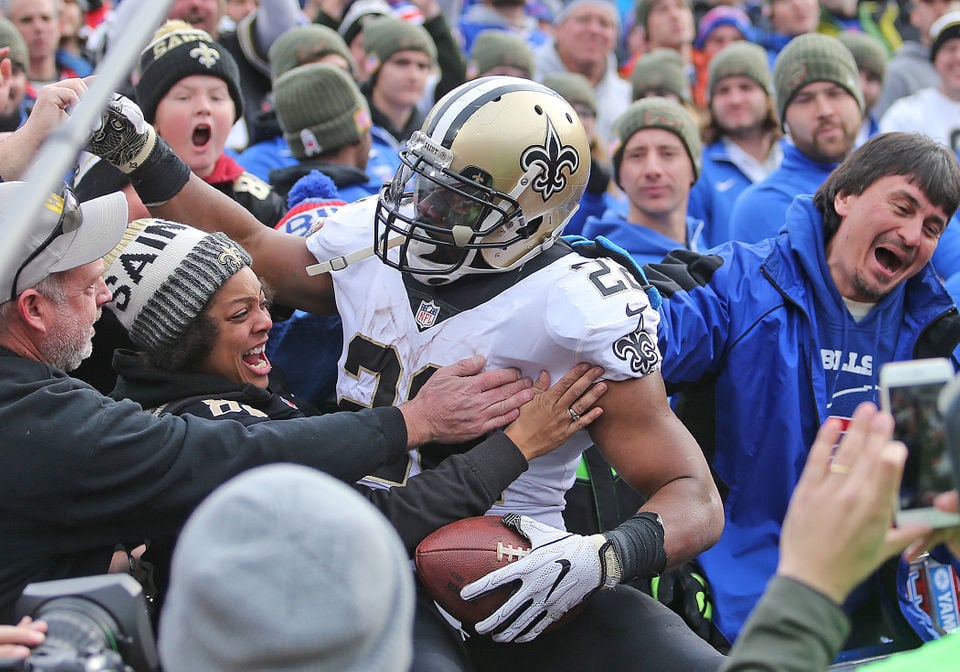 RB Mark Ingram ties Saints' career touchdown record