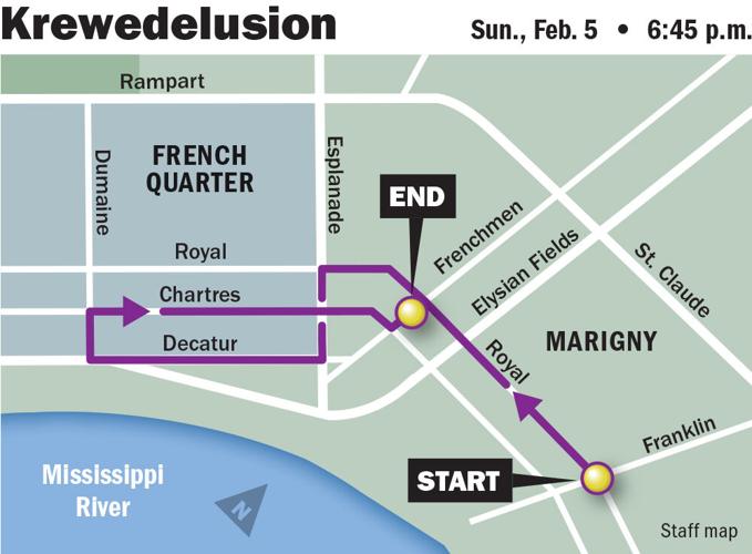 Mardi Gras 2023 in New Orleans Parade schedule and maps Mardi Gras