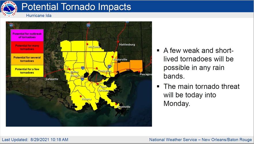 Eye of catastrophic Hurricane Ida makes second landfall near Galliano