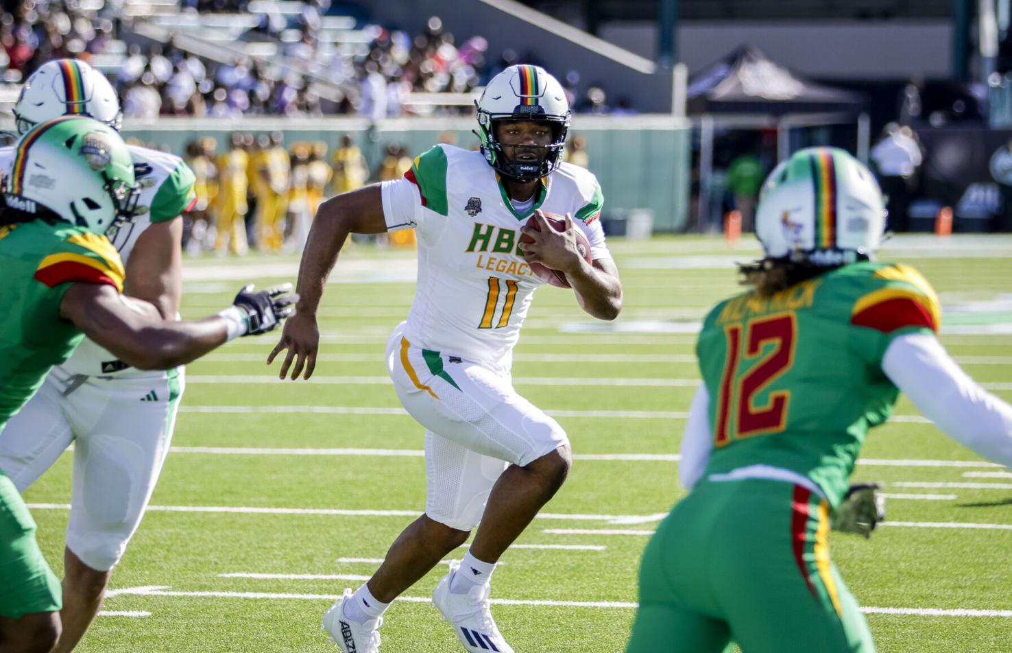 Photos Team Gaither battles Team Robinson in the Allstate HBCU Legacy Bowl in New Orleans