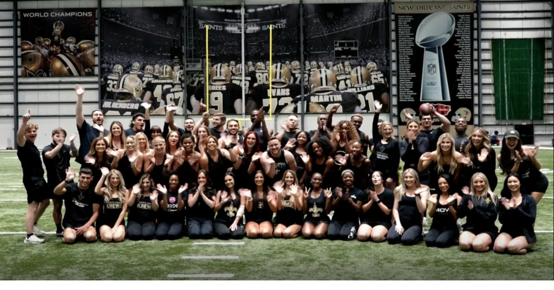 New Orleans Saints announce new coed cheerleading team