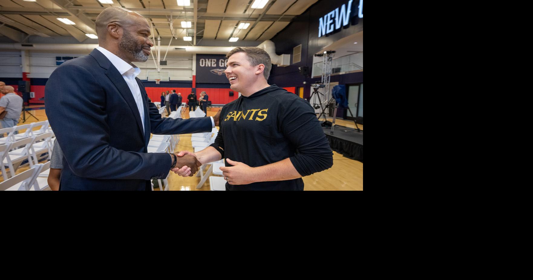 Photos: Jamahl Mosley introduced as new Pelicans head coach