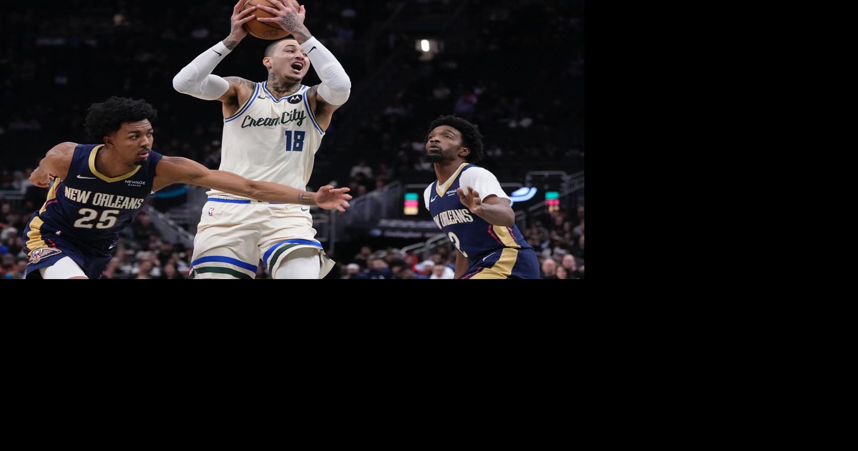 Trey Murphy's career night goes to waste as Pelicans fall to Bucks on eve of trade deadline