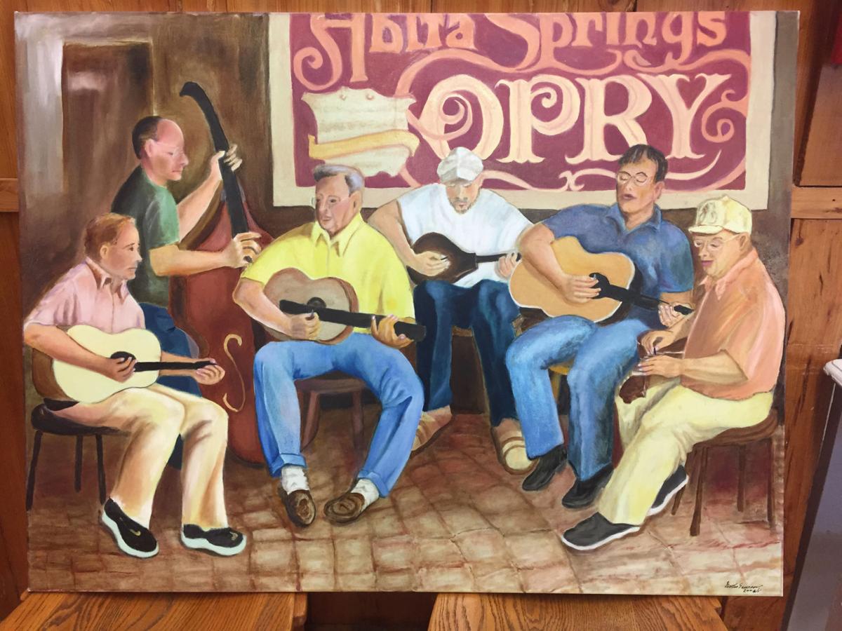 Two St Tammany Women Team To Restore Abita Spring Town Hall Art Piece Archive Nola Com