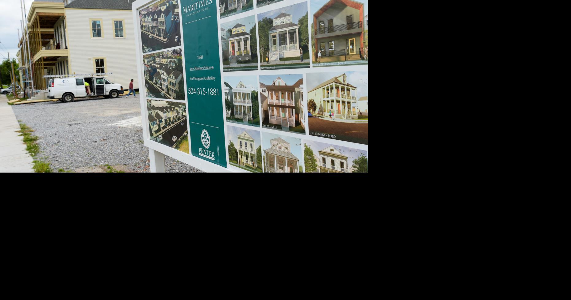 This chart shows how Algiers Point real estate prices have changed in